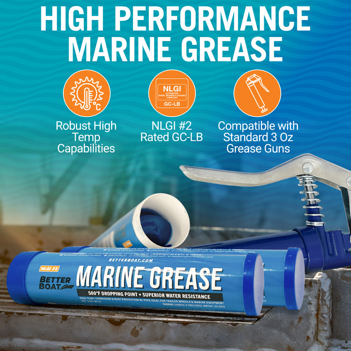 Better Boat Marine Grease Tube 3oz or 14oz product view 2