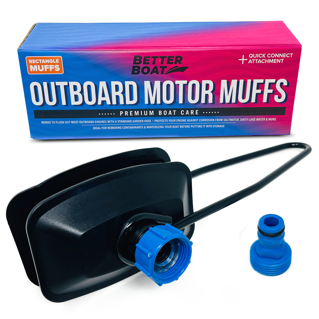 Better Boat Rectangle Boat Motor Muffs product image