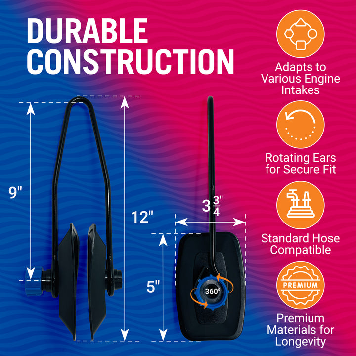 Better Boat Rectangle Boat Motor Muffs product view 3