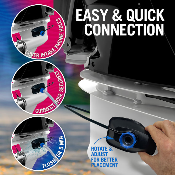 Better Boat Rectangle Boat Motor Muffs product view 4
