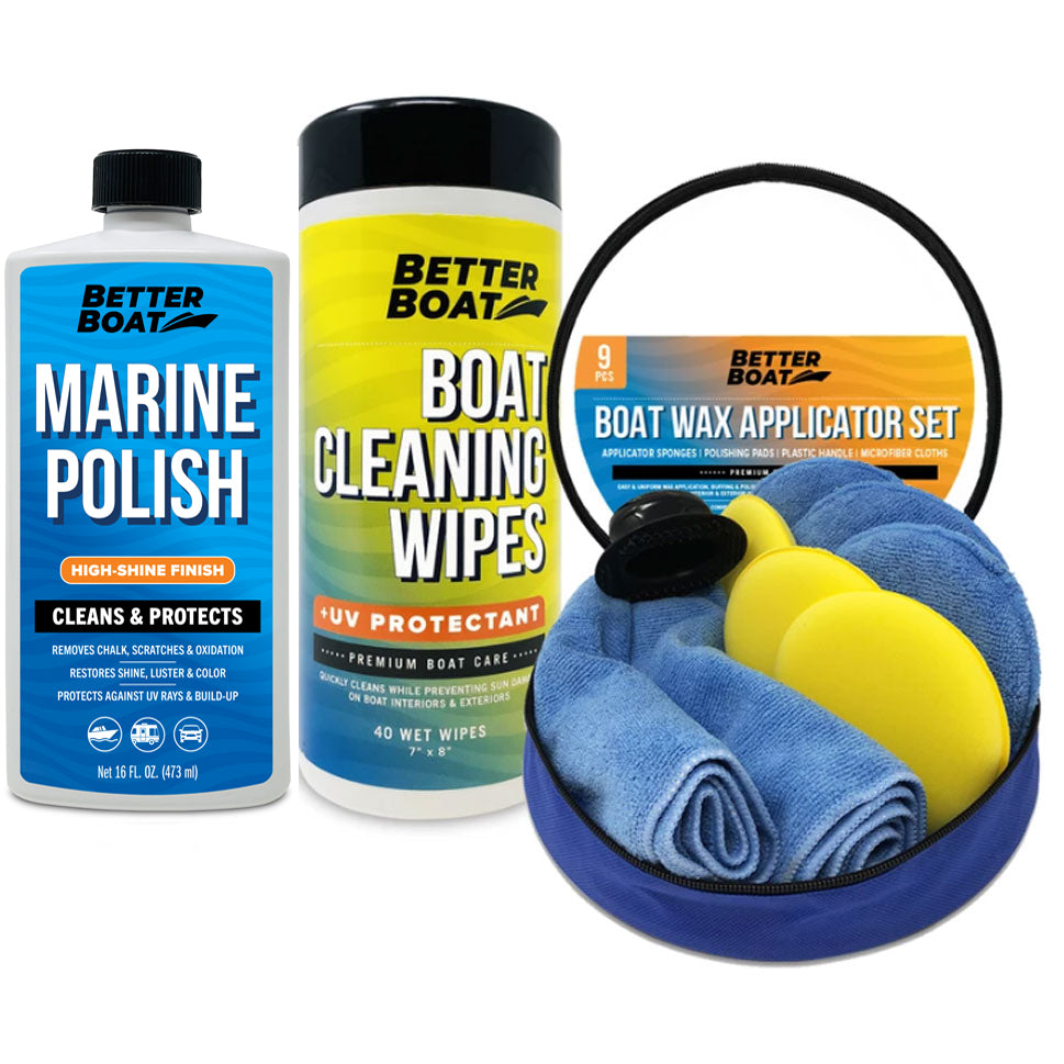 Boat Buffing Kit & Polish Supplies Better Boat