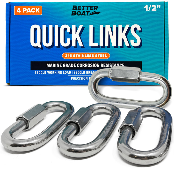 Better Boat Stainless Steel Quick Links product image