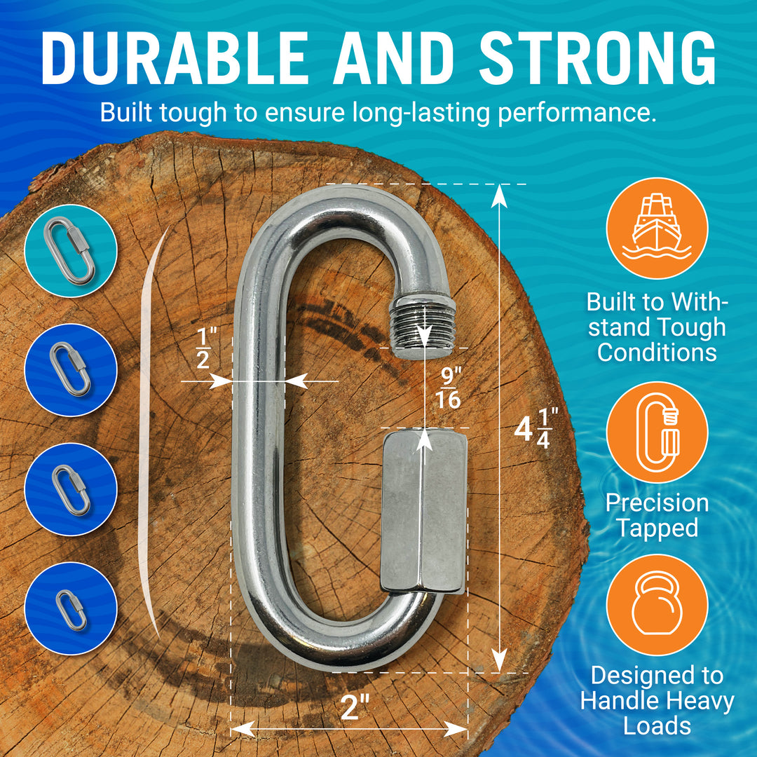 Better Boat Stainless Steel Quick Links product view 8