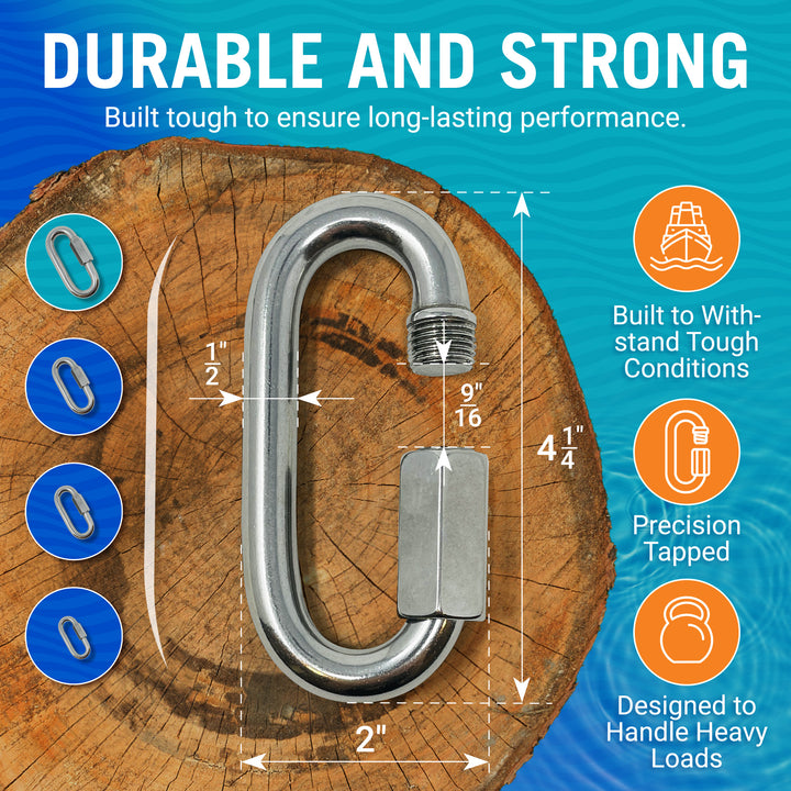 Better Boat Stainless Steel Quick Links product view 8