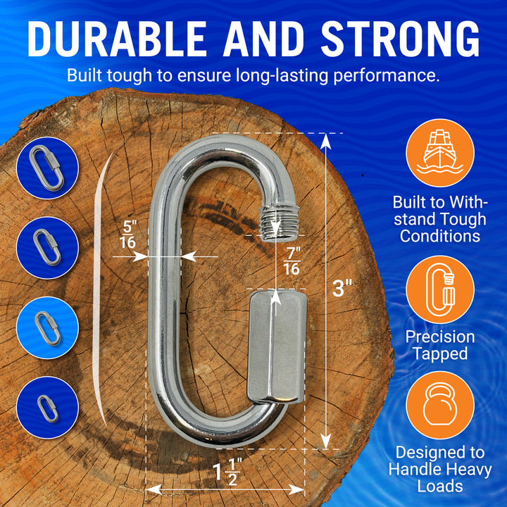 Better Boat Stainless Steel Quick Links product view 5