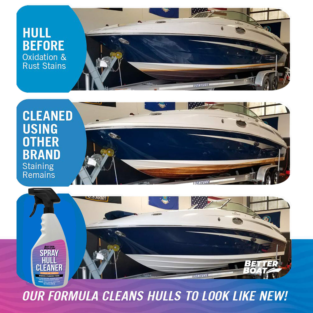 Better Boat Spray Hull Cleaner Clinging Gel Formula shown in SprayHullCleanerSupp1