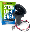 Load image into Gallery viewer, Boat Stern Light Base, Navigation and Anchor Light 2 Pin Socket