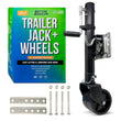 Load image into Gallery viewer, Trailer Jack and Wheel