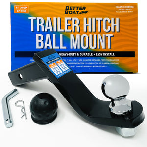 Trailer Hitch Ball Mount 2"