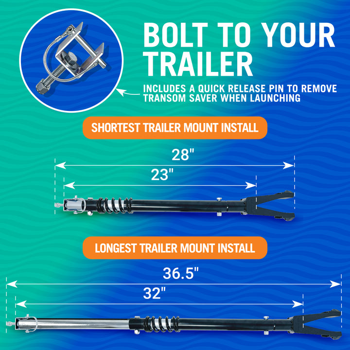 Better Boat Adjustable Transom Saver Motor Mount product view 4