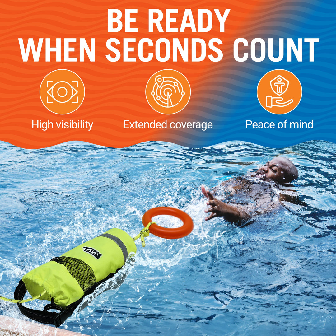 Boater Safety &amp; Emergency Kit supplemental image: Water Throw Bag image 2