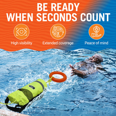 Load image into Gallery viewer, Boater Safety &amp; Emergency Kit supplemental image: Water Throw Bag image 2