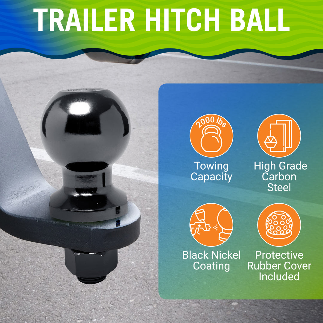 Better Boat 2 Inch Trailer Ball Hitch Ball shown in TrailerHitchBall 02