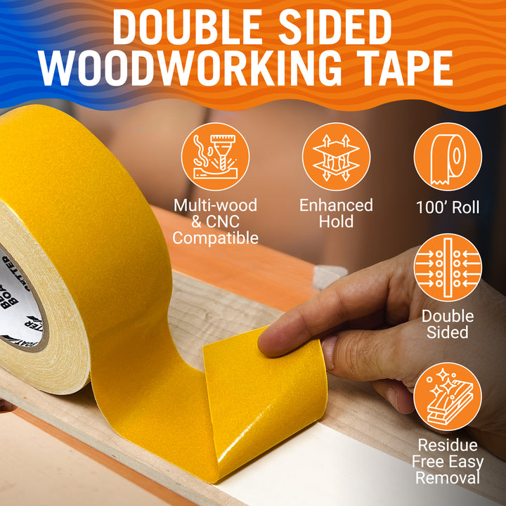 Better Boat Woodworking Tape Double Sided product view 2
