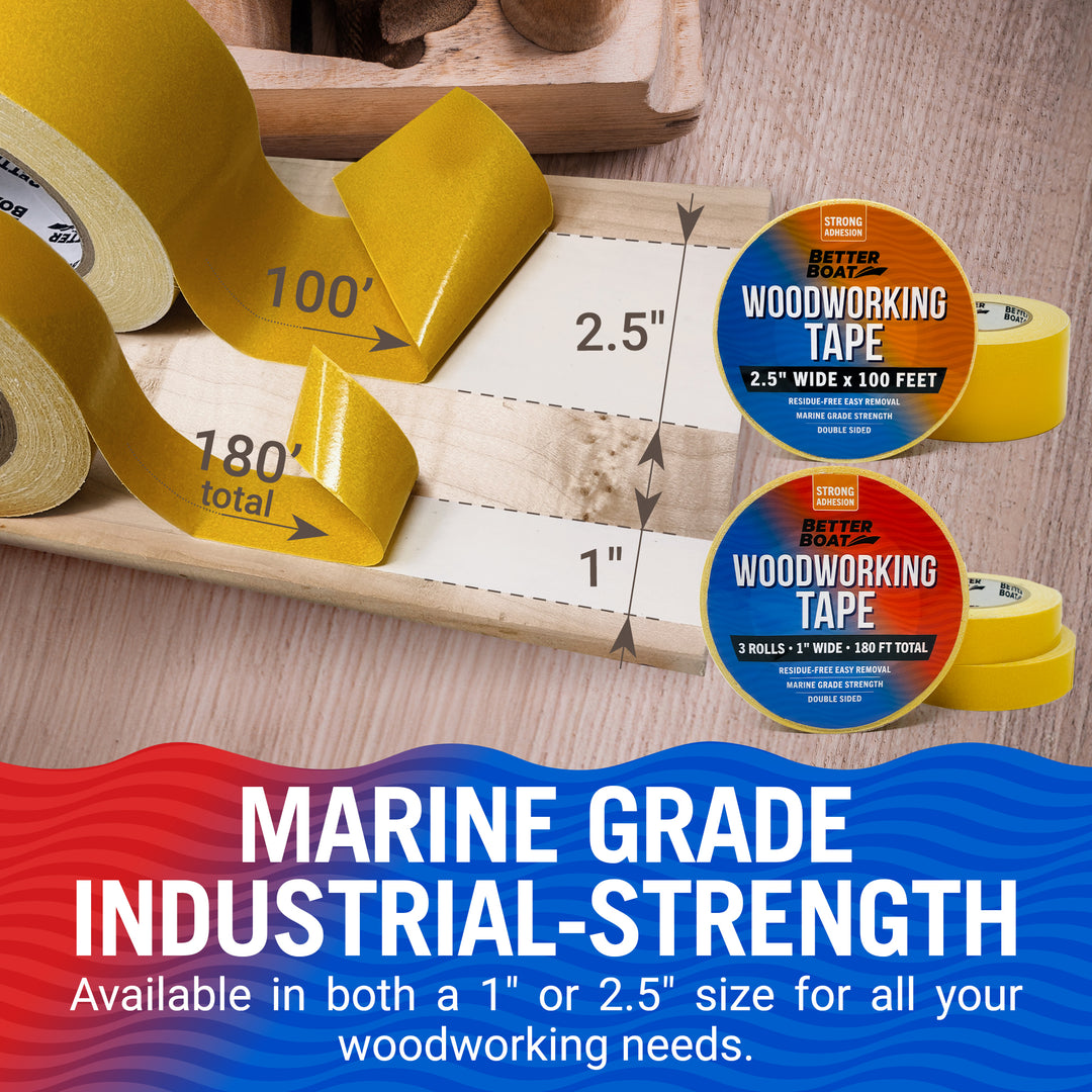 Better Boat Woodworking Tape Double Sided product view 5
