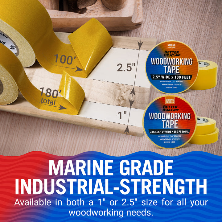 Better Boat Woodworking Tape Double Sided product view 5