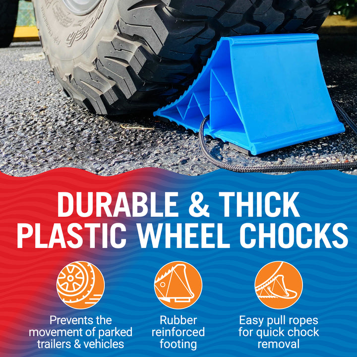 Better Boat Trailer Wheel Chocks product view 2