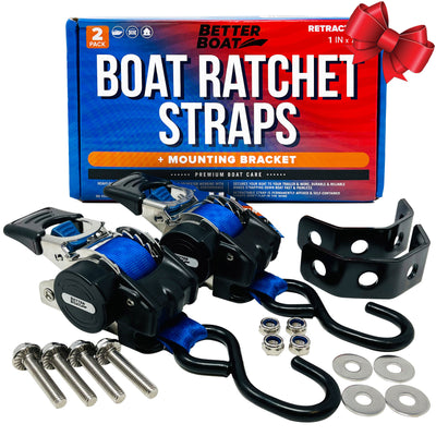 Load image into Gallery viewer, Boat Ratchet Straps
