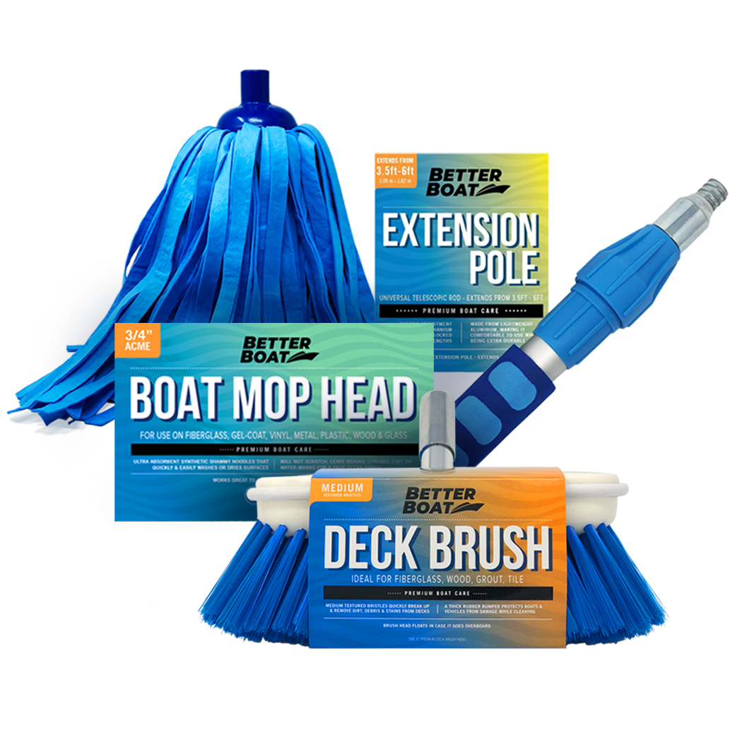 Better Boat Boat Brush & Pole Cleaning Kit product image
