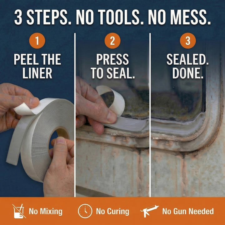 Better Boat Butyl Tape RV and Boat Window Seal Sealant product image 2