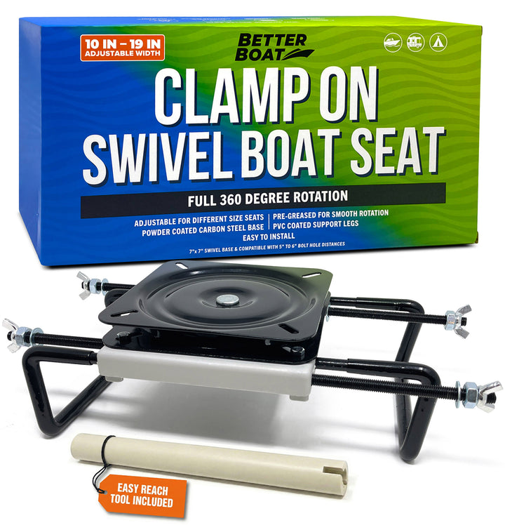 Clamp on Boat Seat with Swivel