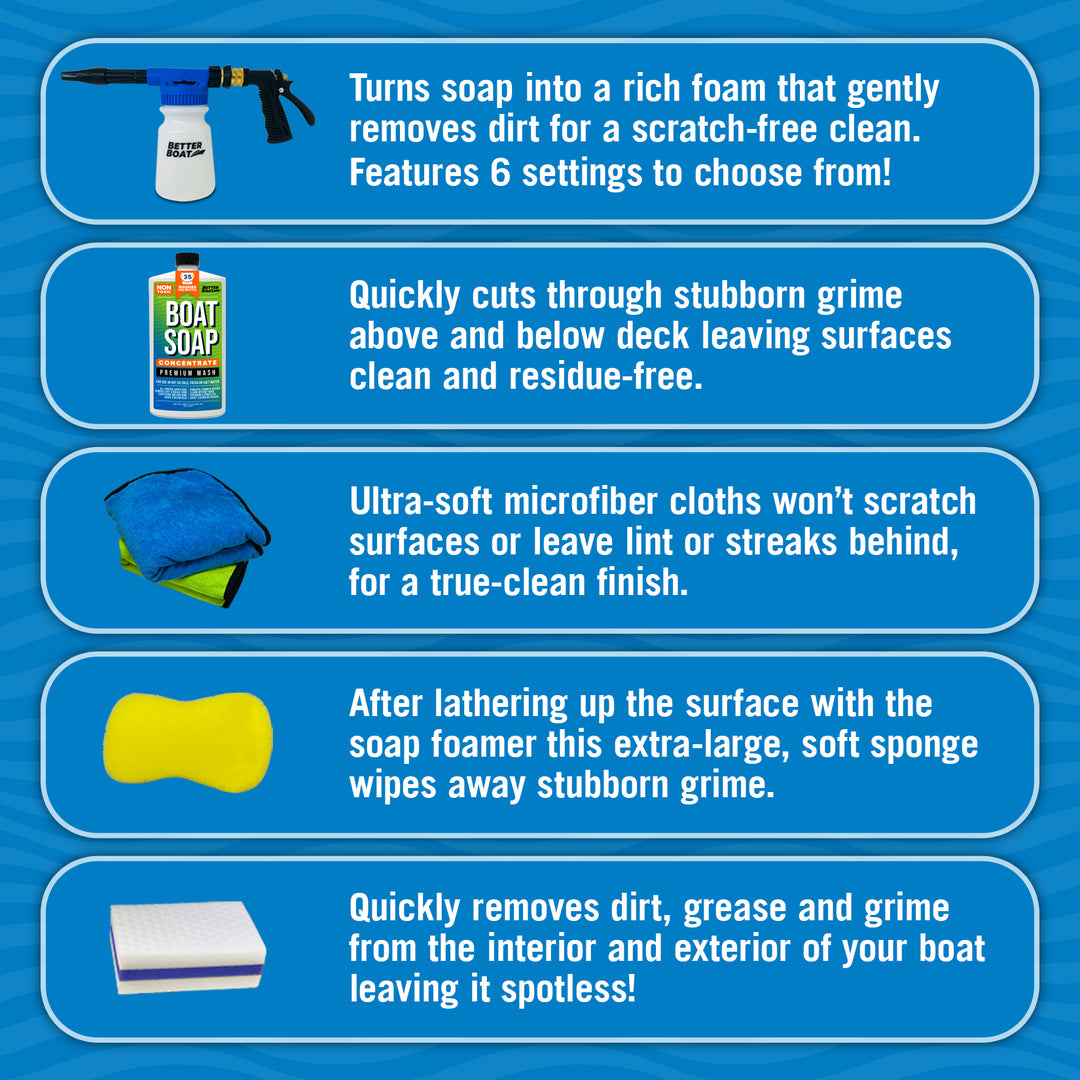 Better Boat Boat Exterior Cleaning Kit product view 8