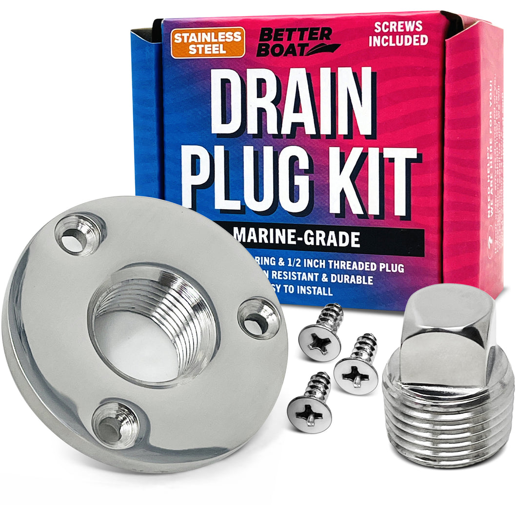 Quick Plug Boat Boat Drain Plug Kit – Better Boat