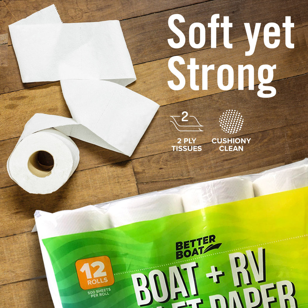 Better Boat Boat and RV Toilet Paper product view 5