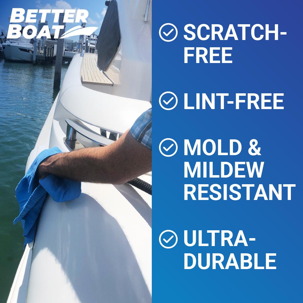 Boat Wash &amp; Dry Maintenance Kit supplemental image: Synthetic Chamois Wash Towel image 3