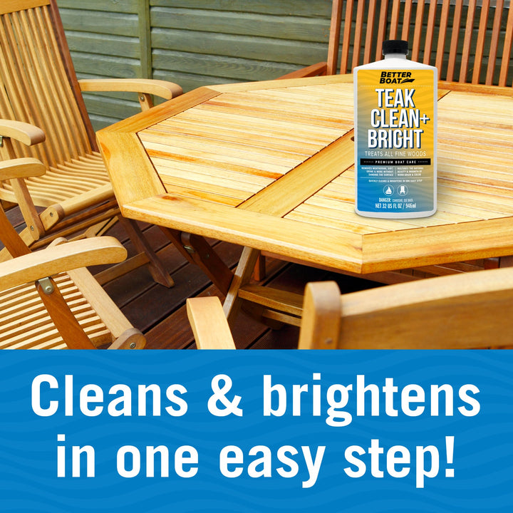 Teak Restoration Kit supplemental image: Teak Cleaner and Brightener image 2