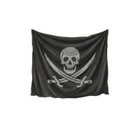 Printed Flag Alone
