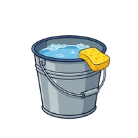 Bucket & Sponge