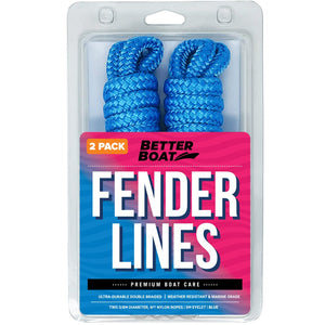 blue fender lines