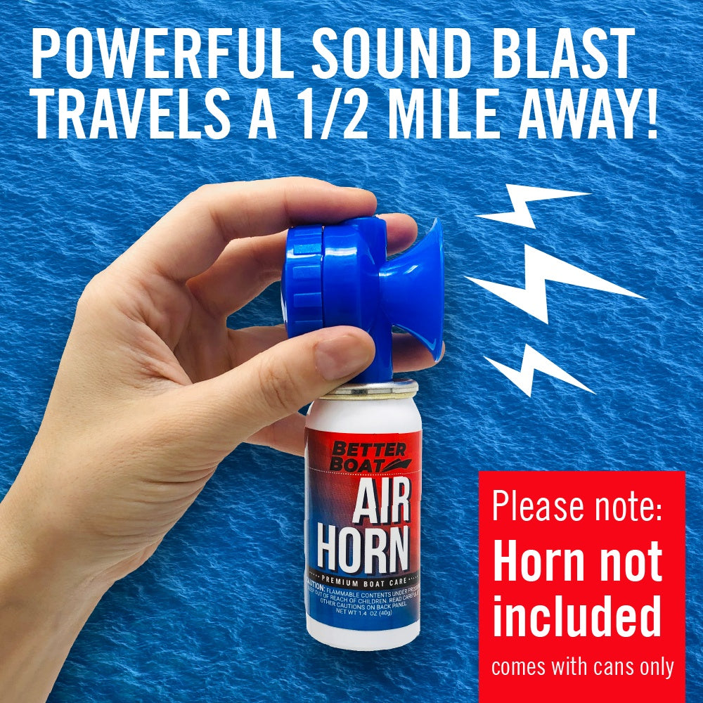 Better Boat 2 Pack Air Horn Refills for 1.4 Ounce Horn product view 3