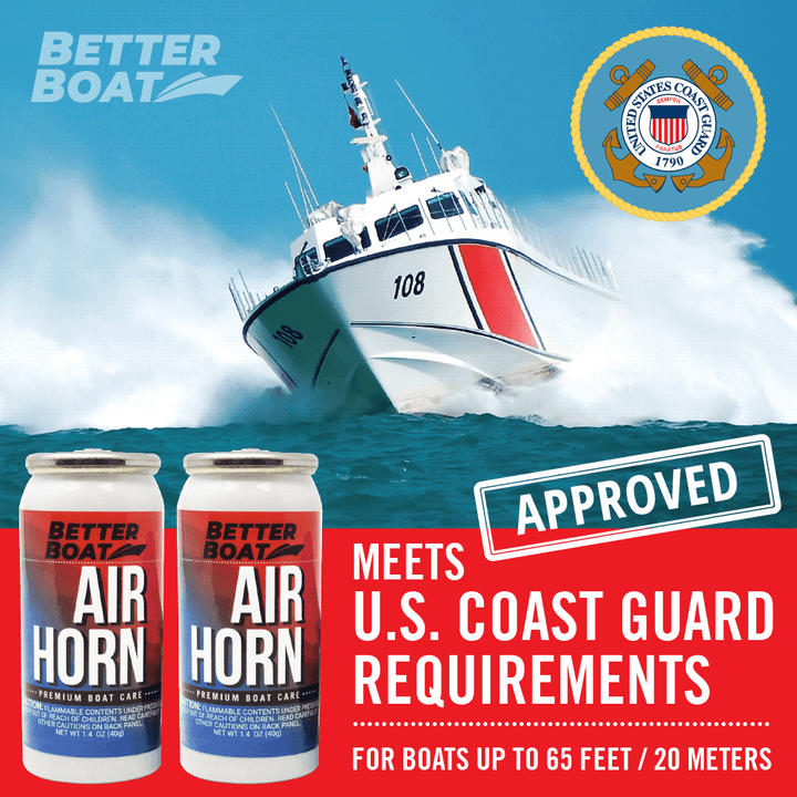 Better Boat 2 Pack Air Horn Refills for 1.4 Ounce Horn product view 5