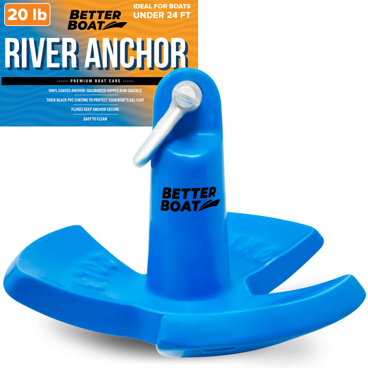 Better Boat River Anchor for Boats shown in 20LbRiverAnchorsPrimary