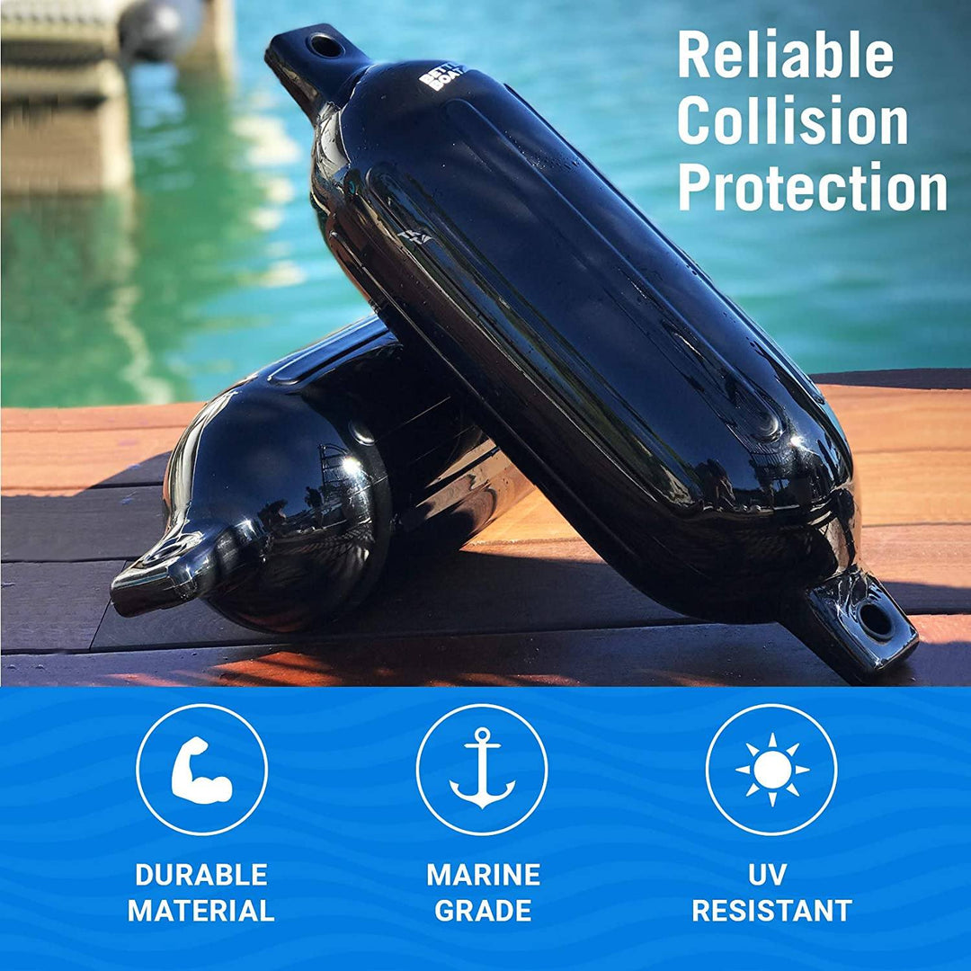 Boat Bumpers in Black