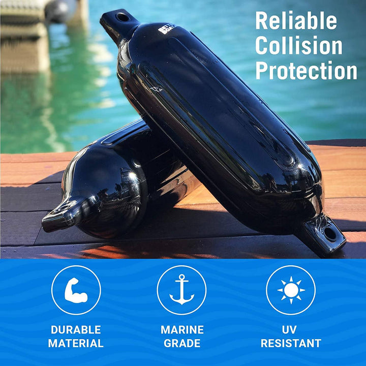 Boat Bumpers in Black