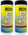 2 pack of boat wipes for cleaning seats