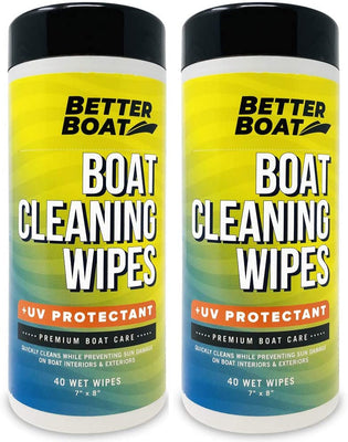 Load image into Gallery viewer, 2 pack of boat wipes for cleaning seats