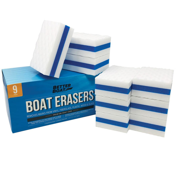 Better Boat Premium Boat Scuff Erasers | Boating Accessories Gifts for Cleaning Boat Accessories or Gift for Pontoon Sail Boat Fishing Jon Boats Decks