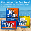 Load image into Gallery viewer, Boat Ratchet Straps