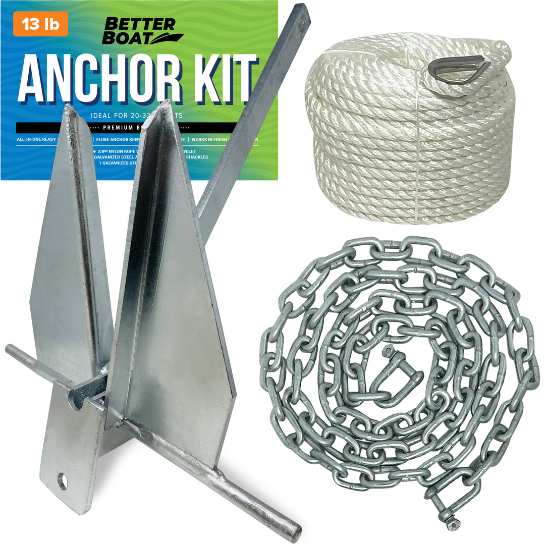 Better Boat Boat Anchor Kit shown in Anchor Kit 13lb primary