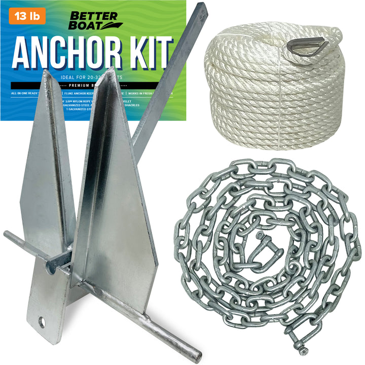 Better Boat Boat Anchor Kit shown in Anchor Kit 13lb primary