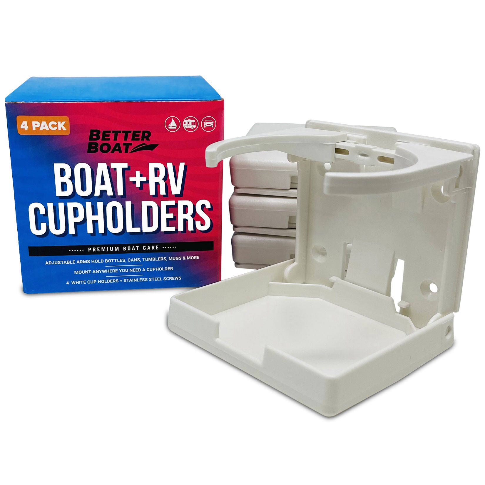 Mountable Plastic Drink & Cup Holders for Boats, RVs, & More – Better Boat