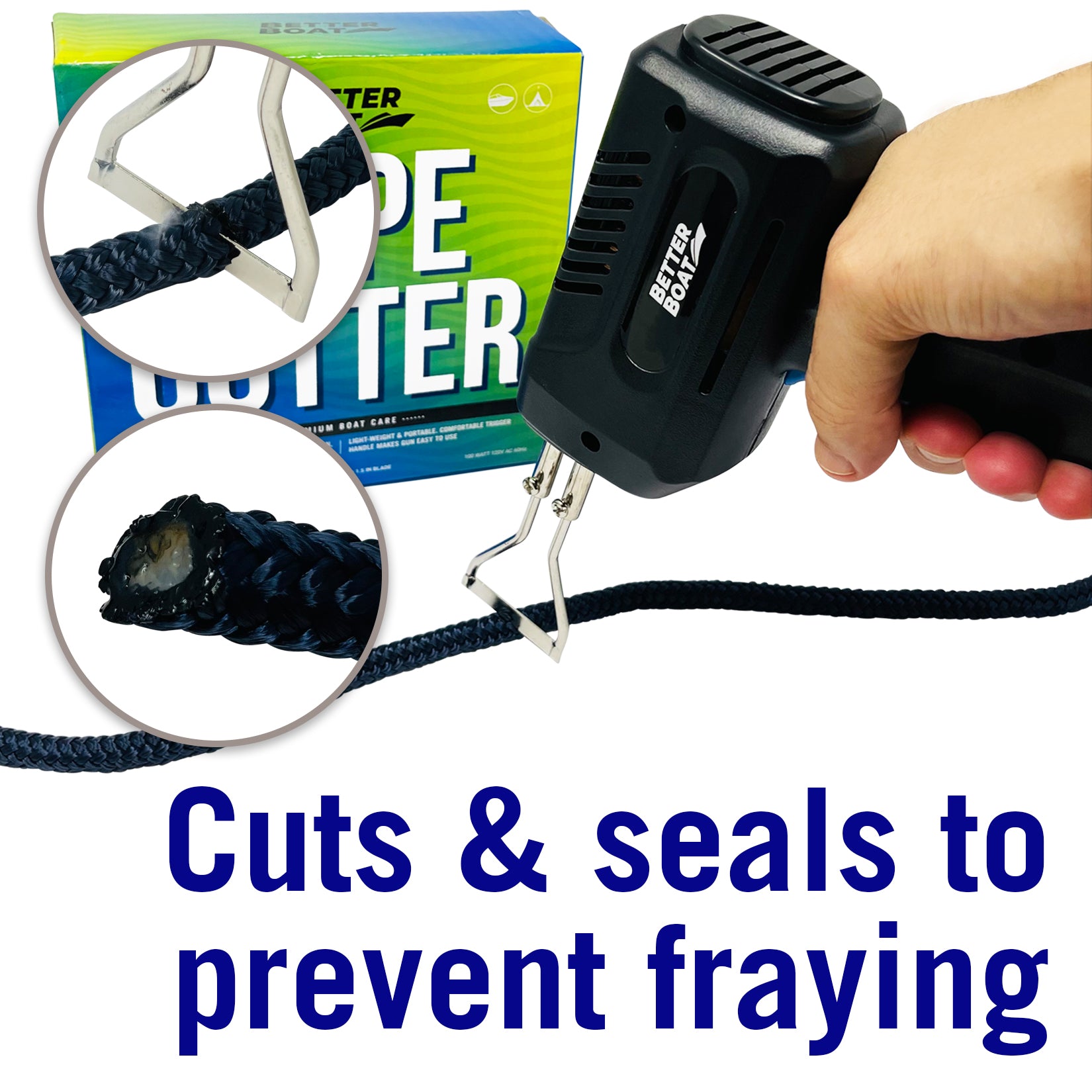 Hot Knife Cutter for Rope, Plastic, Nylon, & More | Better Boat
