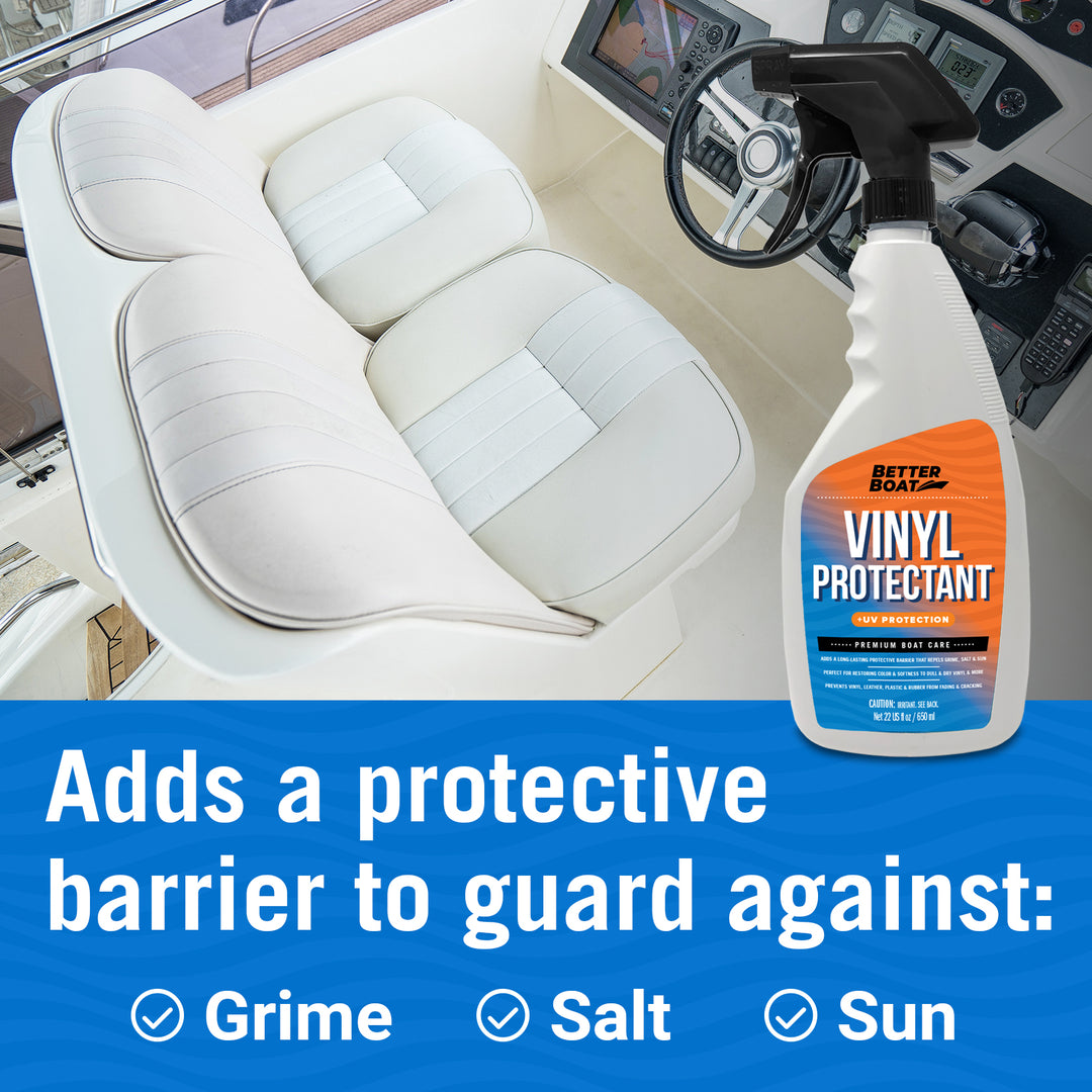 Better Boat Boat Interior Vinyl Protectant shown in Vinyl Protectant supp 3