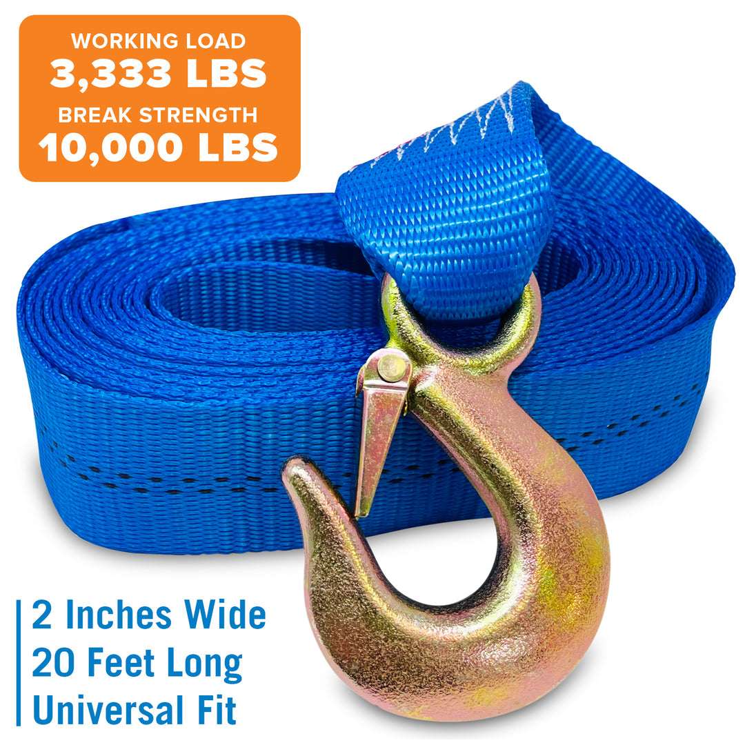 Better Boat Trailer Winch Strap Replacement product view 2