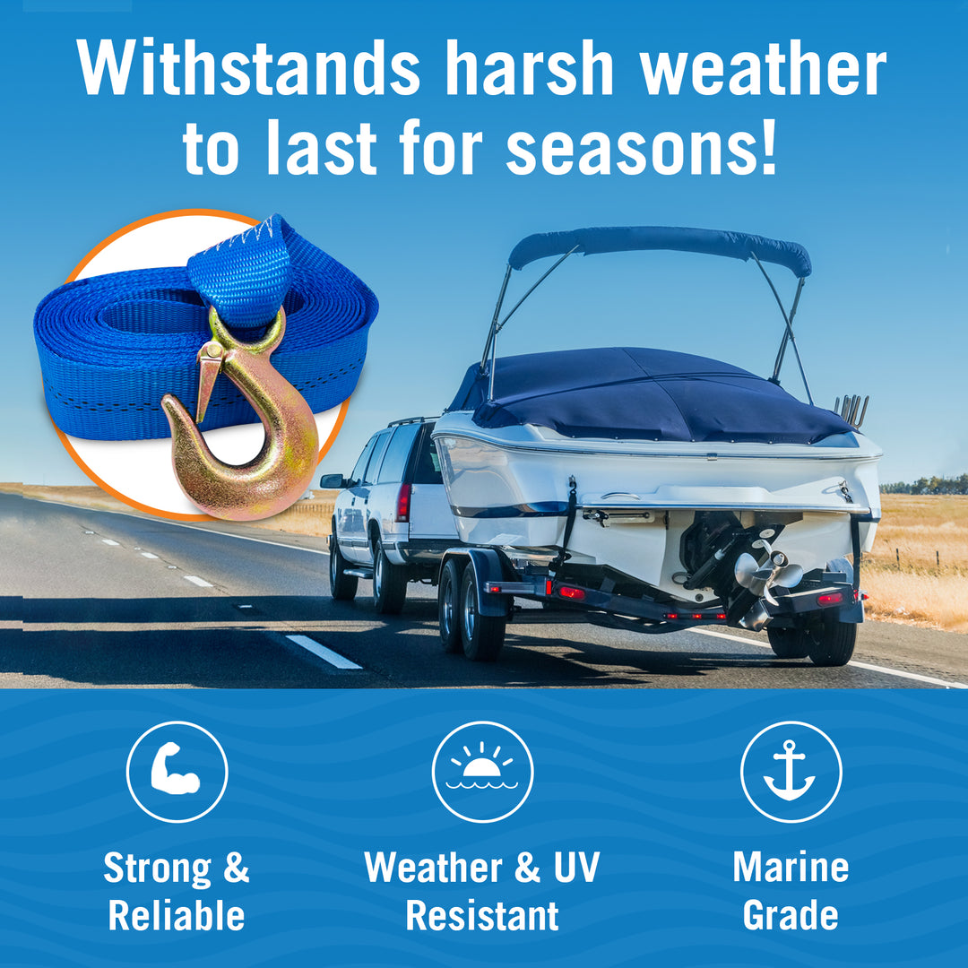 Better Boat Trailer Winch Strap Replacement product view 3