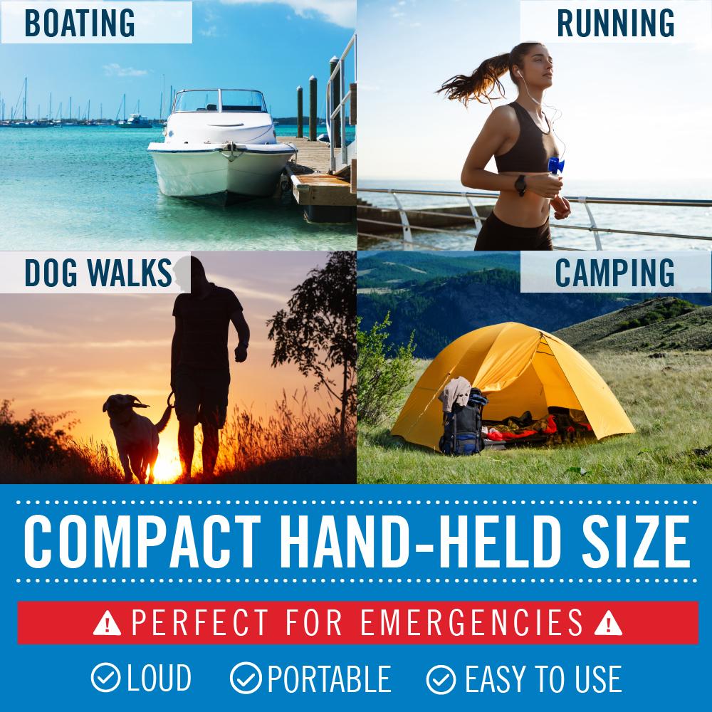 Better Boat Air Horn Uses Running Camping Walking Dog 1.4oz